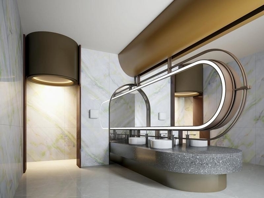Cahaya hijau dan putih batu bata 900x1800x9mm dan tahan goresan porselen berlapis kaca lantai dalam ruangan untuk kamar mandi dan kamar tidur