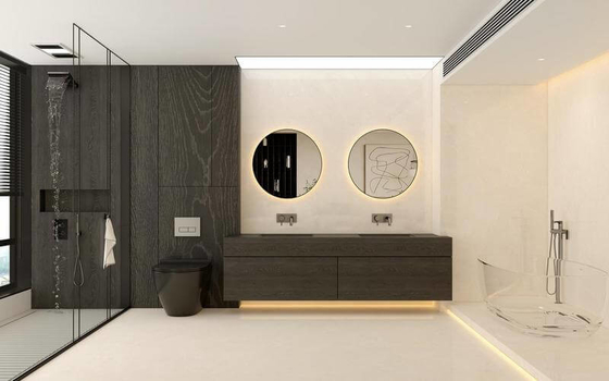 Grade AAA Firebrick 1200x1800x9mm Carrara Porcelain Kaca Polished Tile Untuk Kamar Mandi Dan Lantai Lantai Indoor