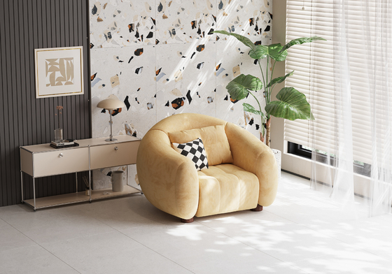 Elegant Terrazzo Matt Porselen Kaca Lantai Kamar Tidur 60x120cm Lantai Lantai Untuk Dekorasi 2 Desain