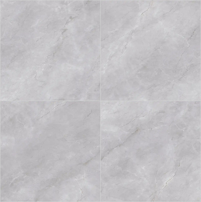 Gray Marble Polished Sintered Stone Slabs 1200x1200mm tahan asam Untuk Kamar Tidur
