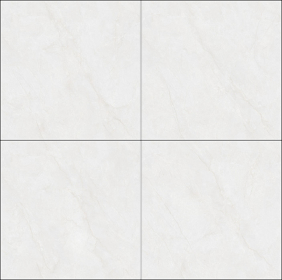 Grey 800x800mm Polished Glass Porcelain Tile untuk Lantai Indoor