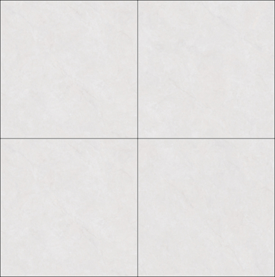No Fade Light Gray Marmer 800x800mm Polished Glassed Porcelain Tiles Untuk Hotel dan Kantor tahan aus