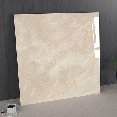 Antibakteri tahan noda Lantai Indoor Cahaya Biru 1000x1000mm Porselen Kaca Polished Tile Untuk ruang tamu dan ruang makan