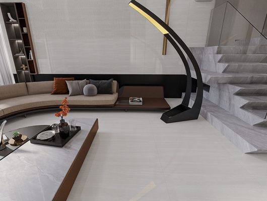 Ubin Latar Belakang Beige 1mx1m Grade AAA Lantai Dalam Ruangan Ubin Porselen Glasir Dipoles	Untuk Kamar Tidur dan Kamar Mandi