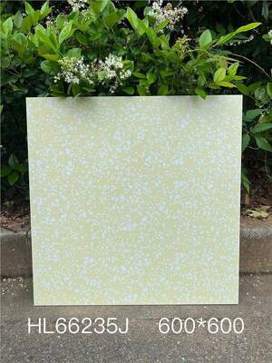 Waterproof Biru 600x600mm Lantai Indoor Terrazzo Keramik Peti Untuk Kamar Mandi