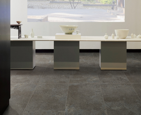 600x1200mm Matt Dengan Bentuk Permukaan Porselen Peti
