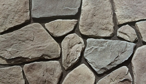 PRIMERA Waterproof Multicolor Buatan Stacked Stone Cement Dekoratif 14mm