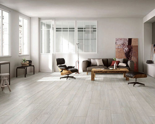 Lampu abu-abu Efek Kayu Porselen Peti 200x1200mm 9.5mm