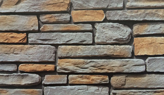 Kotak Batu Cement Cultured tahan api untuk dinding interior eksterior