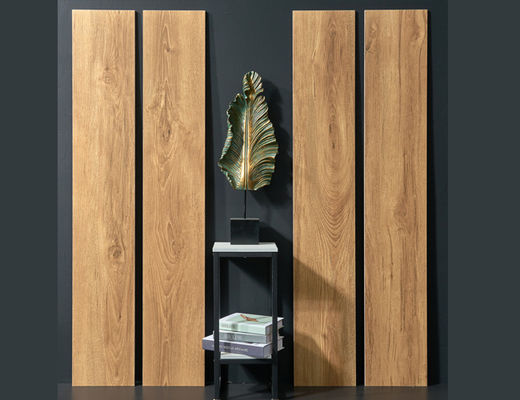 Ubin Porselen Kayu 250x1500mm Badan Putih 0.05% W.A