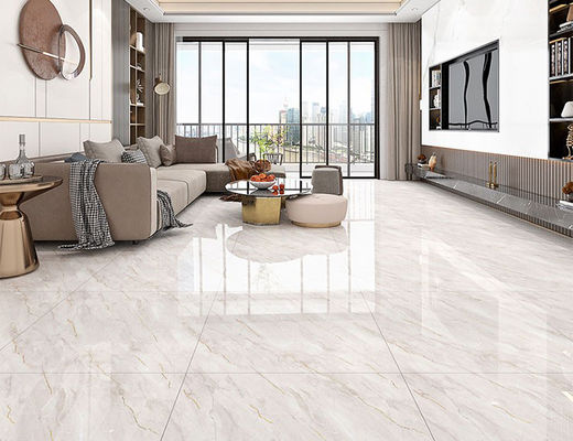 800x800mm Anti Slip Emas Line Porselen Tile 11mm 3pcs Karton