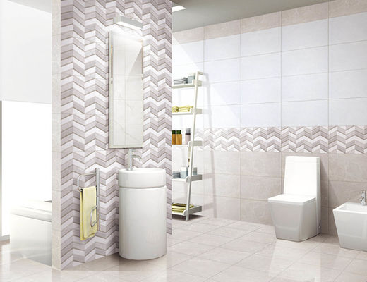0.09W.A 30x60cm Interior Dinding Batu Ubin, Ubin Dinding Kamar Mandi Abu-abu 100m2 Cermin Mengkilap