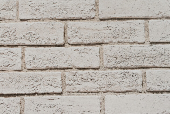 SGS White Faux Art Veneer Batu Bata Berbudaya 60x200mm